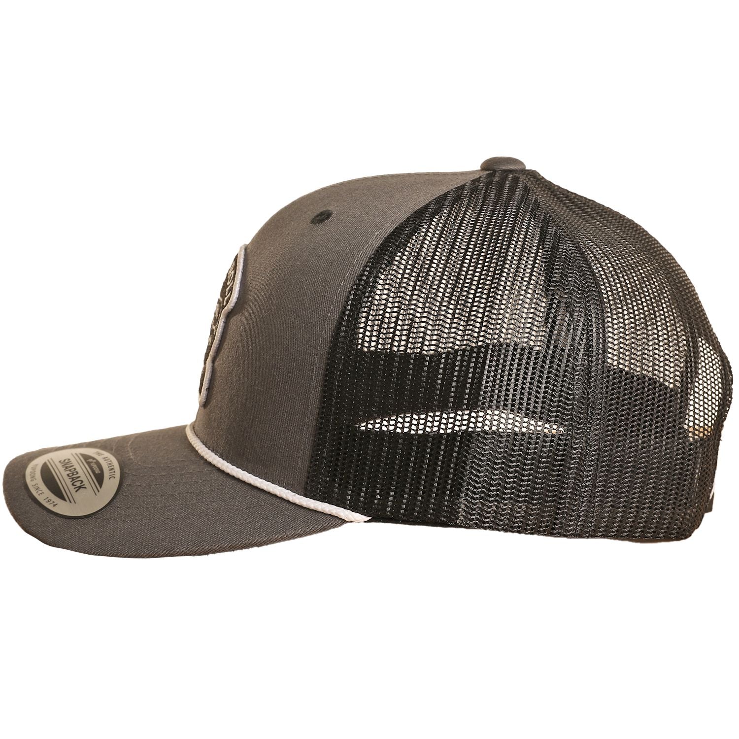 Rock And Roll Men's Curved Trucker Cap