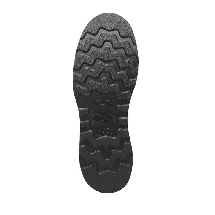 Thorogood Men's American Heritage 8" Trail Crazy Horse Black Heel Safety Toe
