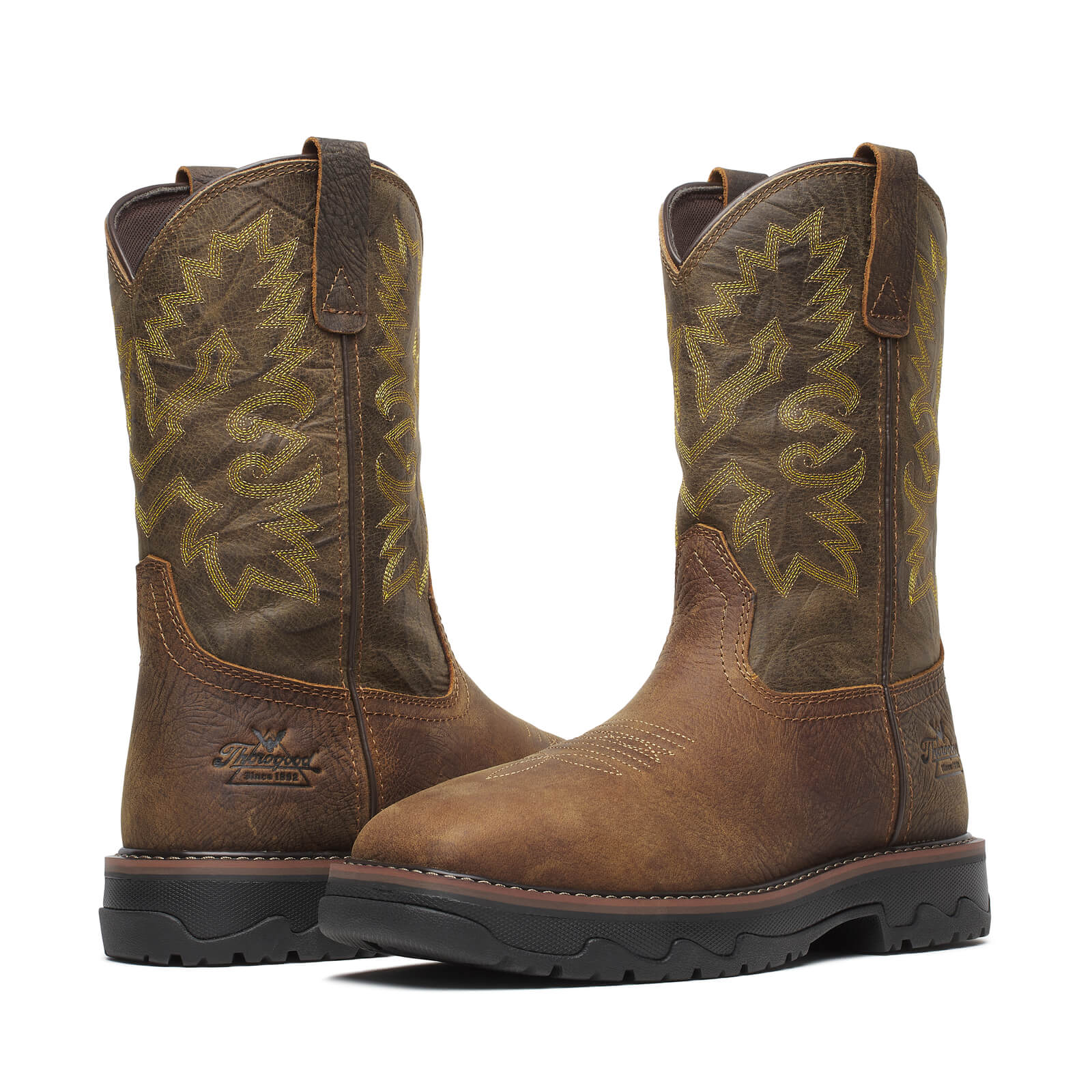 Thorogood Men's Buffalo Ridge – WP 11" Nano Sq Toe