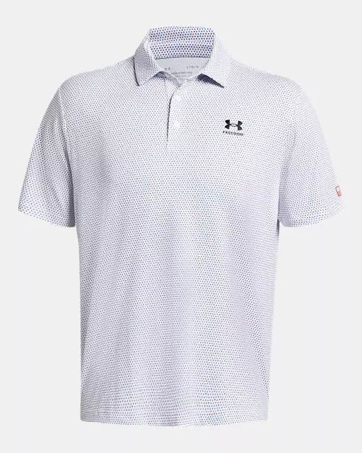 Under Armour Men's Playoff 3.0 Freedom Printed Polo