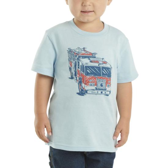 Carhartt Toddler Short-Sleeve Fire Truck T-Shirt