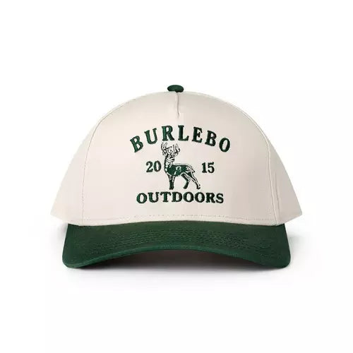 Burlebo Men's Vintage Whitetail Deer Cap