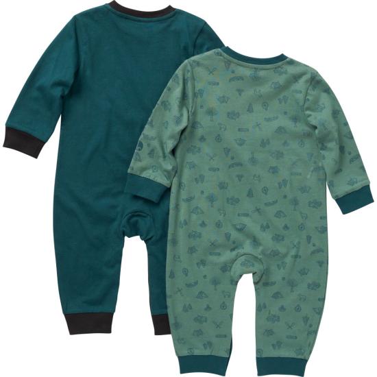 Carhartt Infant Long-Sleeve Camp Print Coverall Set