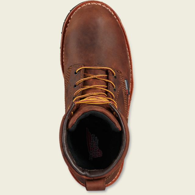 Red Wing Men's Loggermax 9-Inch Safety Toe WP Logger Boot