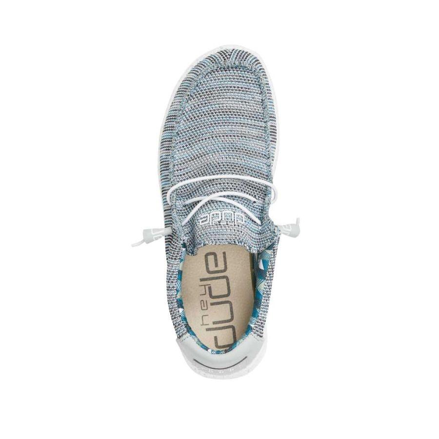 Hey Dude Men's Wally Sox Ice Grey