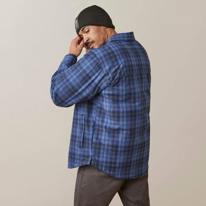 Ariat Men's Rebar Flannel Insulated Shirt Jacket