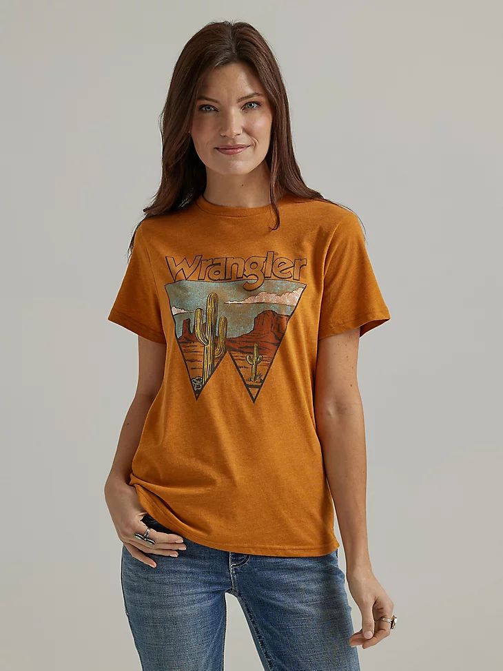 Wrangler Women's Southwestern Graphic Regular Fit Tee