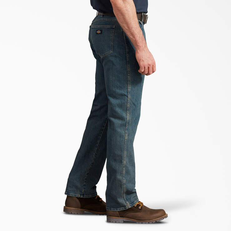 Dickies Men's Flex Active Waist Regular Fit Jeans