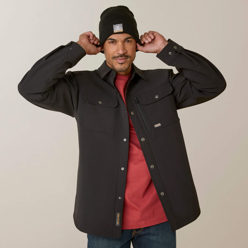 Ariat Men's Rebar Durastretch Utility Softshell Shirt Jacket