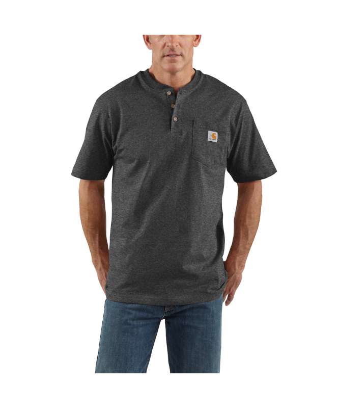 Carhartt Men's Workwear Pocket Short-Sleeve Henley