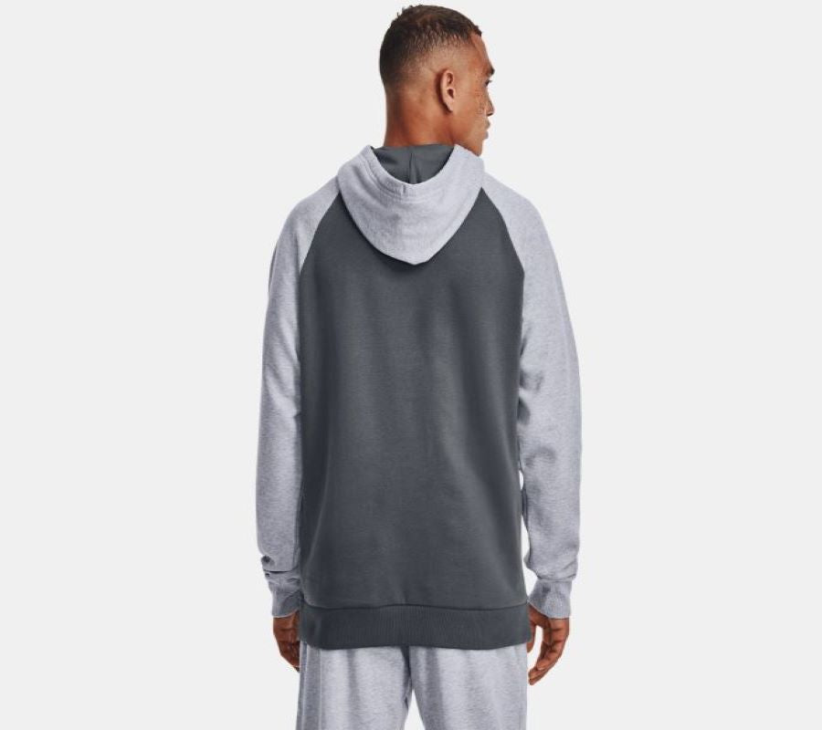 Under Armour Men's Rival Fleece Wordmark Colorblock Hoodie