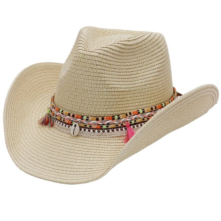 Cap Zone Pink Deco Coastal Cowgirl Hat