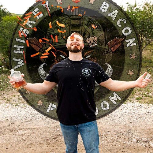 Grunt Men's Whiskey.Bacon.Freedom. T-Shirt