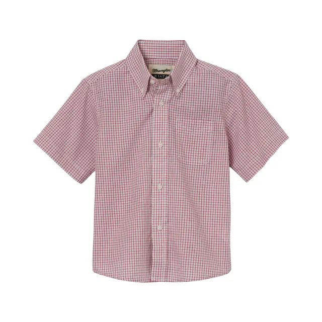 Wrangler Boys Riata Short Sleeve Button Assorted Shirt