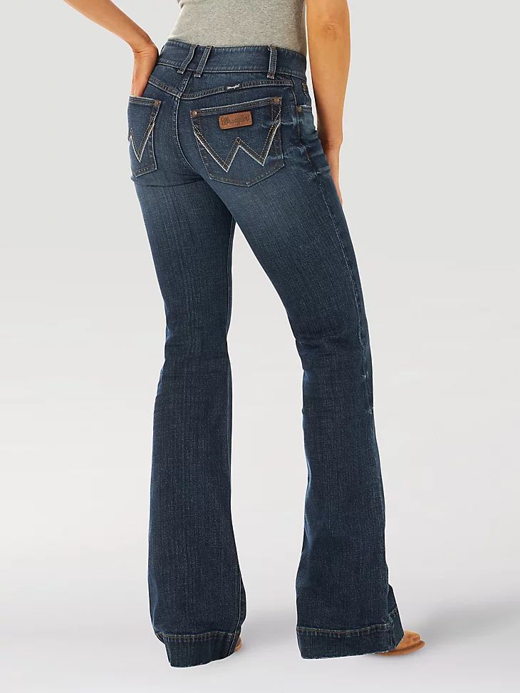 Wrangler Women's Retro Mae Wide Leg Trouser