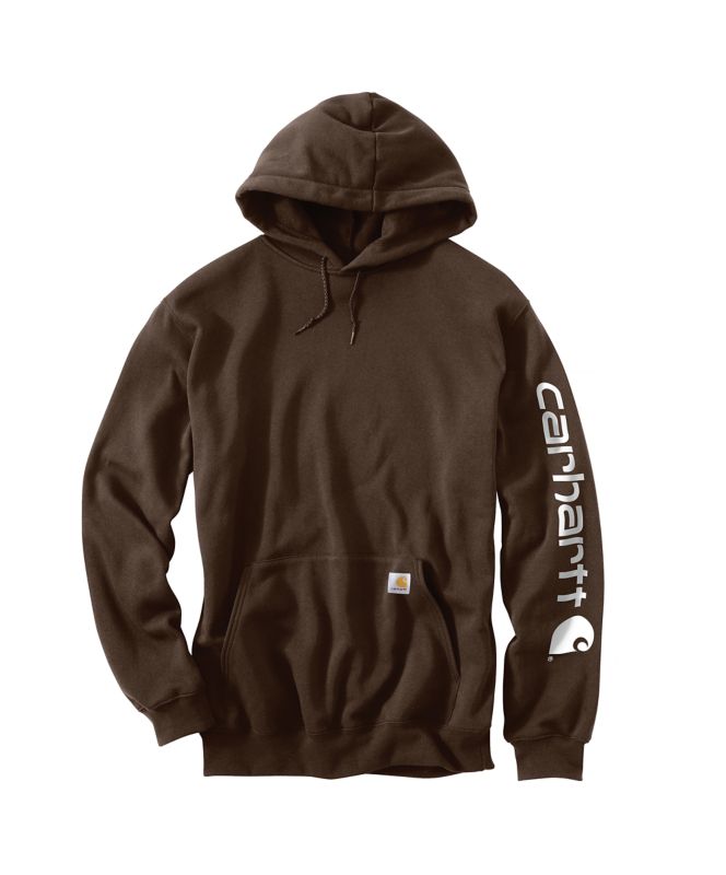 Carhartt Men's Midweight Hooded Logo Sweatshirt