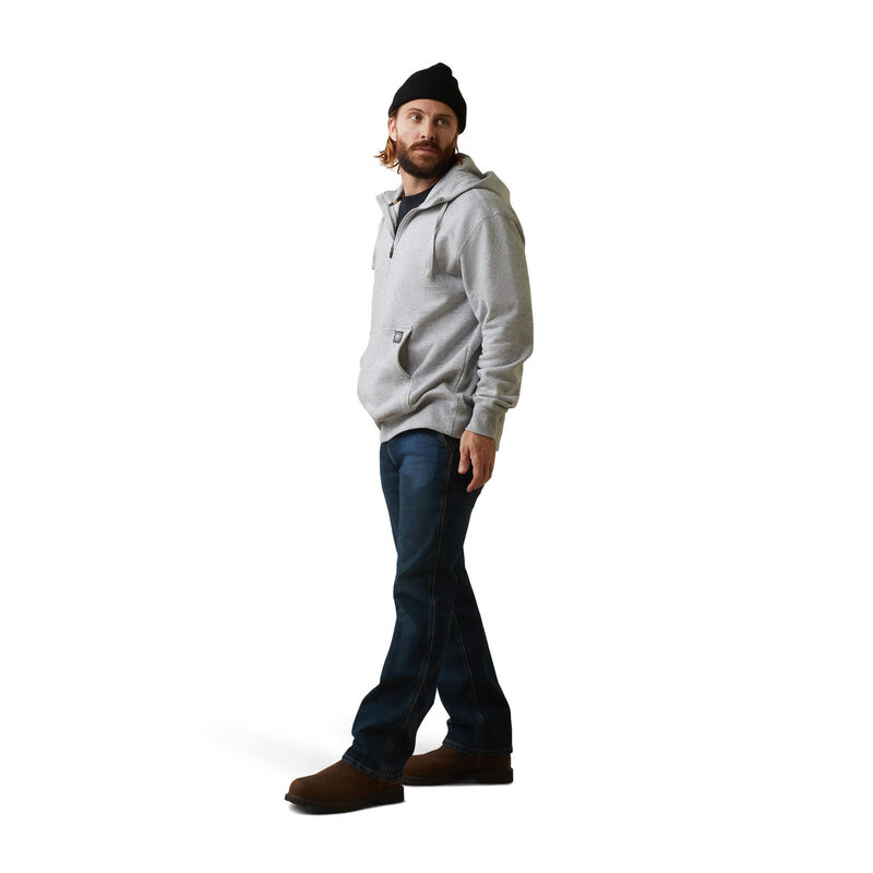Ariat Men's Rebar Workman 1/4 Zip Hoodie