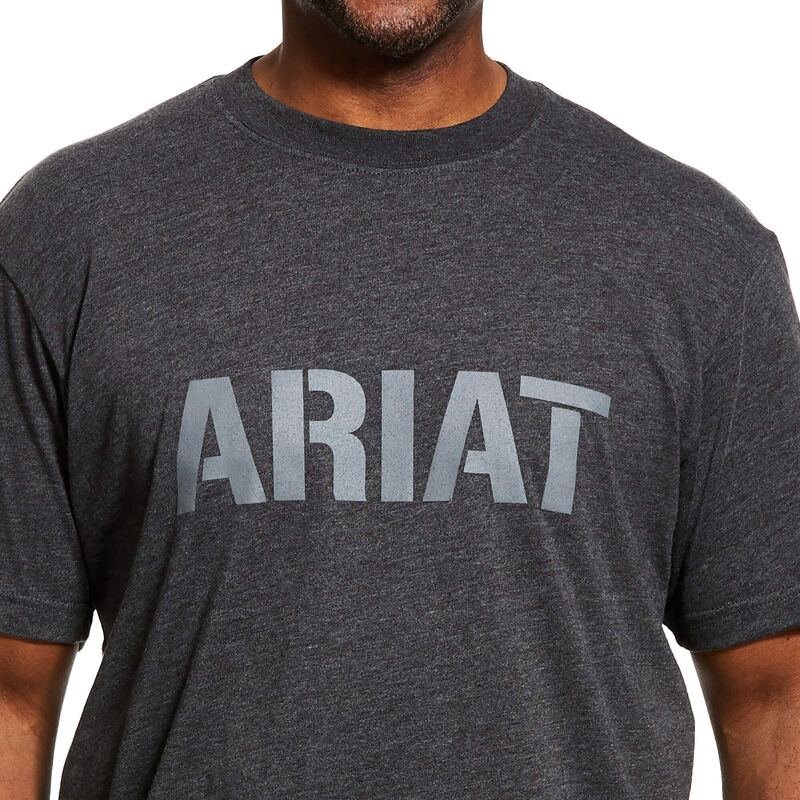 Ariat Men's Rebar Cotton Strong Block T-Shirt