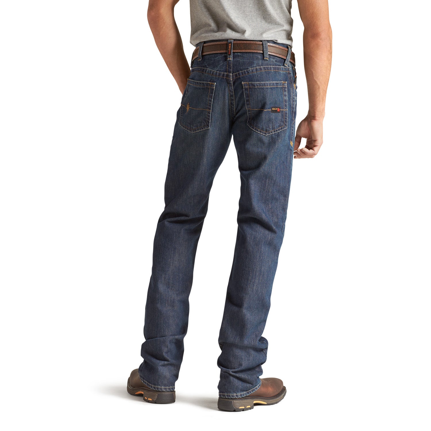 Ariat Men's FR M4 Low Rise Basic Boot Cut Jean