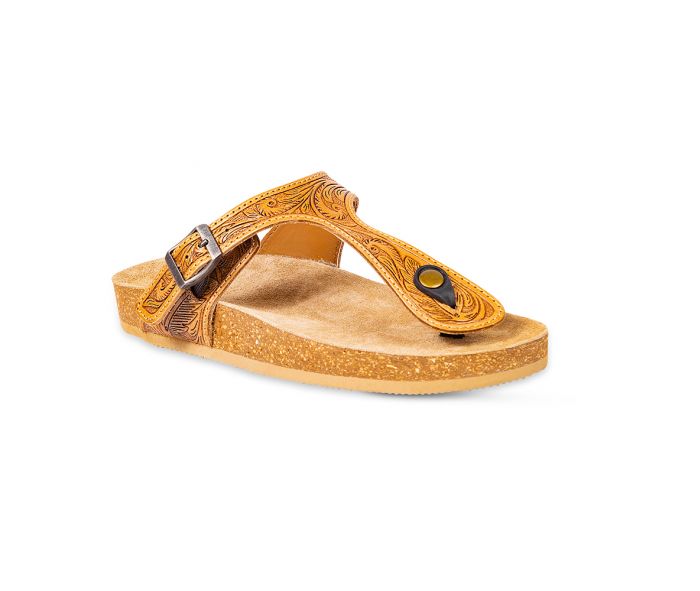 Myra Sadie Mesa Hand-tooled Sandals