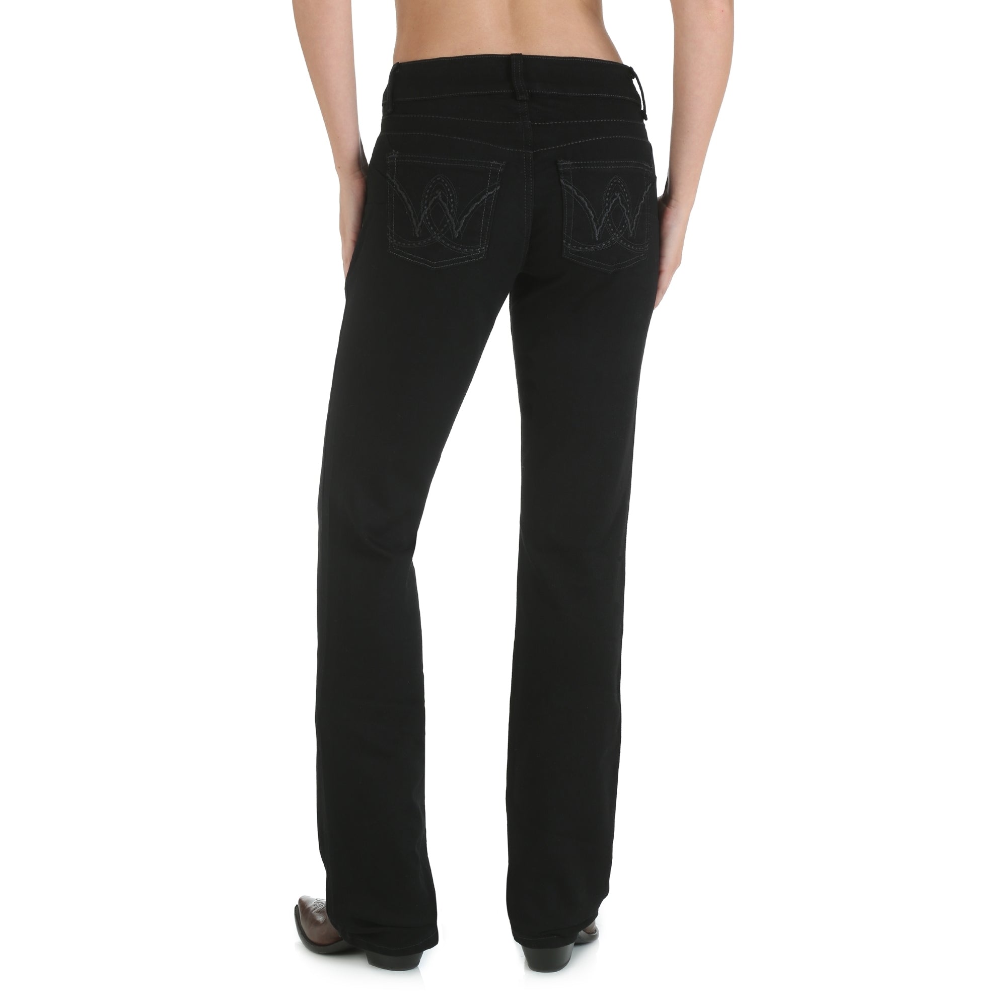 Wrangler® Premium Patch® with Booty Up Technology Jean-Black
