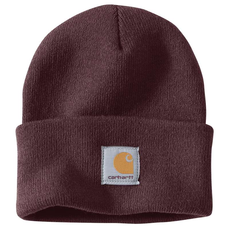 Carhartt Men's Acrylic Watch Hat - DEEP WINE 643