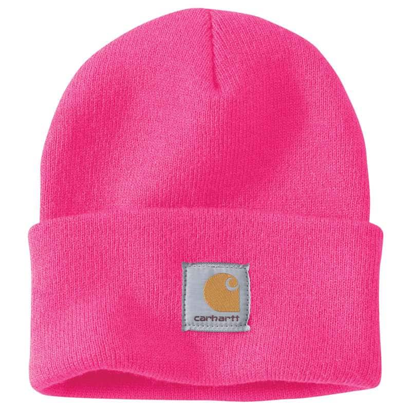 Carhartt Men's Acrylic Watch Hat - PINK GLOW P42