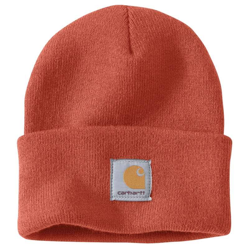 Carhartt Men's Acrylic Watch Hat - ORANGE Q37