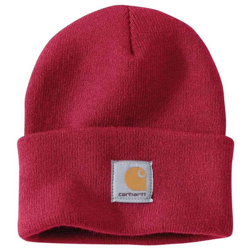 Carhartt Men's Acrylic Watch Hat - IND RED R59