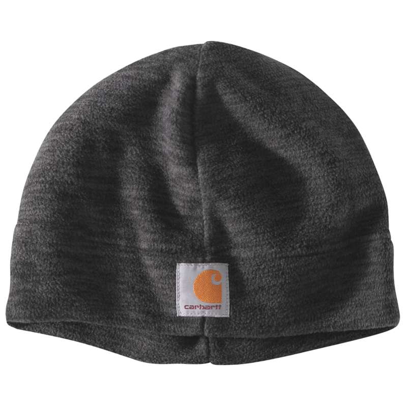 Carhartt Men's Fleece Hat - BLACK/STEEL N02