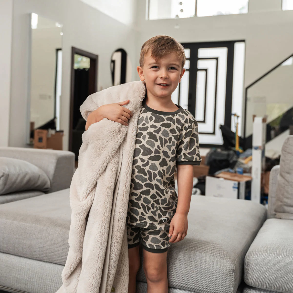 Burlebo Kid's Sleep Short Set