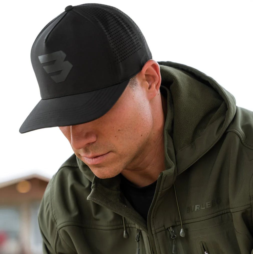 Burlebo Men's Flying B Logo Performance Cap