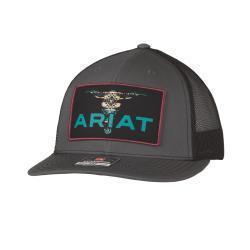 Ariat Men's Bull Skull Patch Cap
