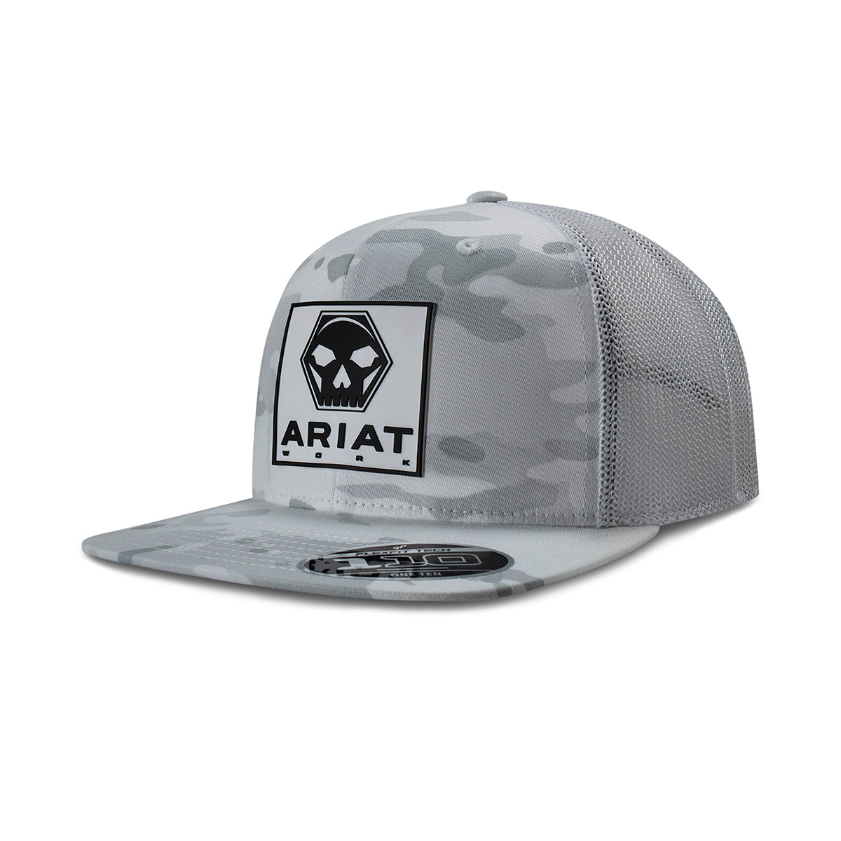 Ariat Men's Skull Bolt Snapback Cap