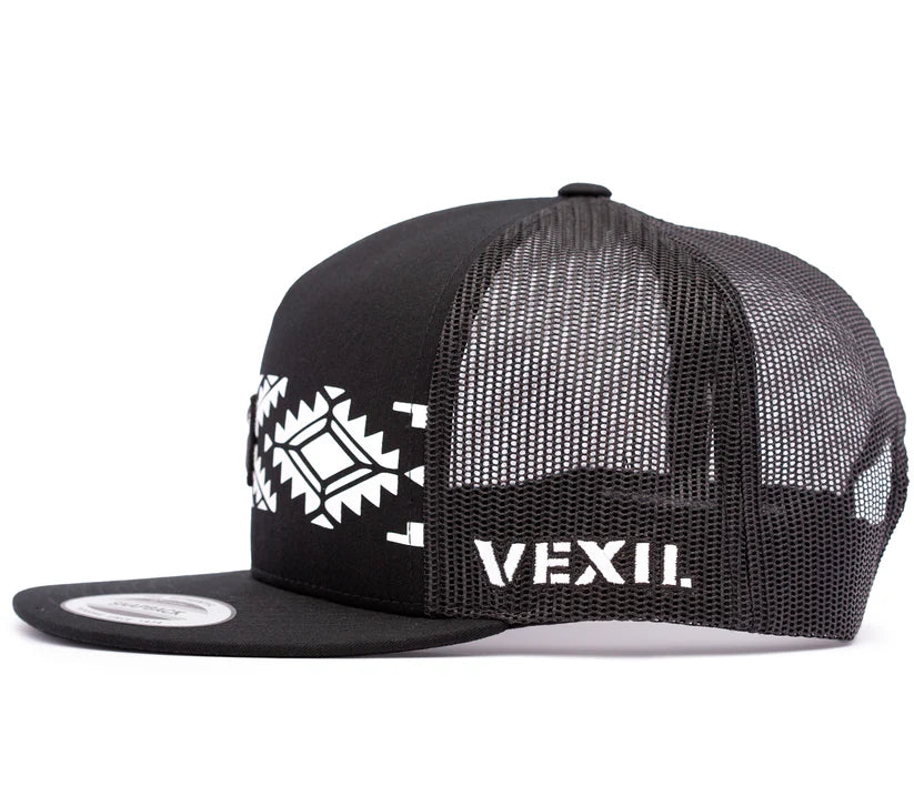 The Baller Black/Black Mesh Snapback