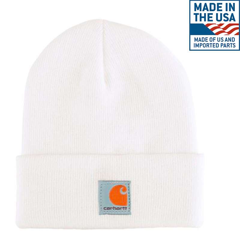 Carhartt Kids Acrylic Watch Hat - MARSHMALLOW C25