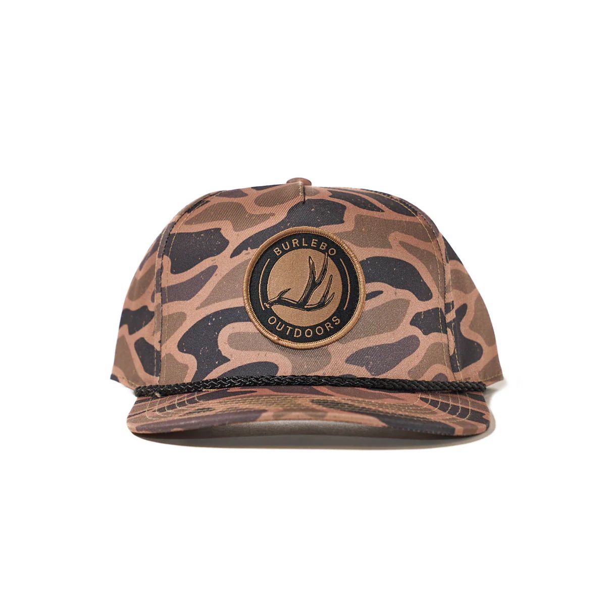 Burlebo Men's Antler Patch Cap