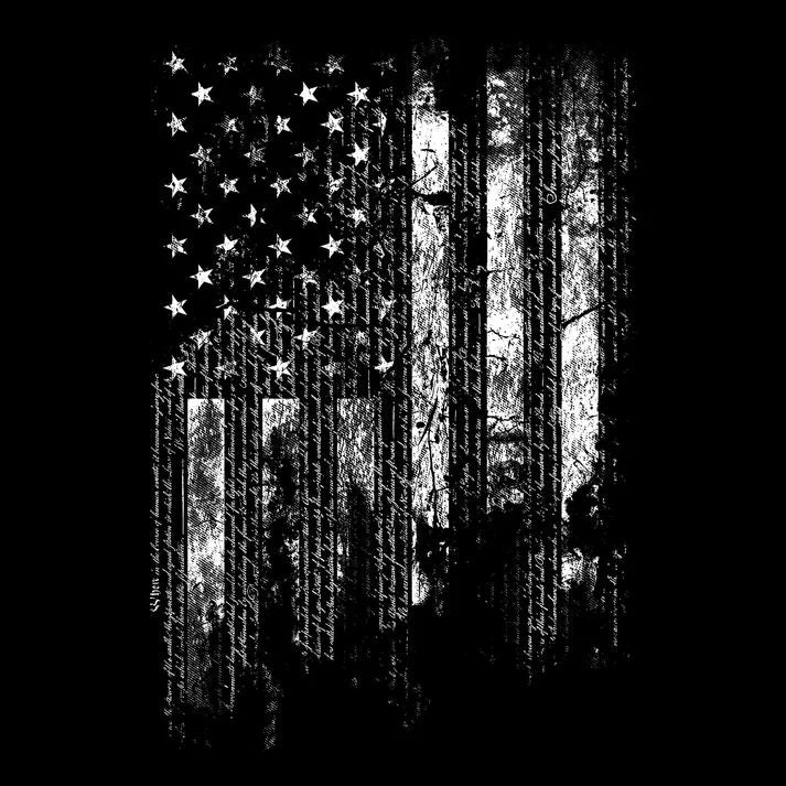 Grunt Men's 1776 Flag T-Shirt