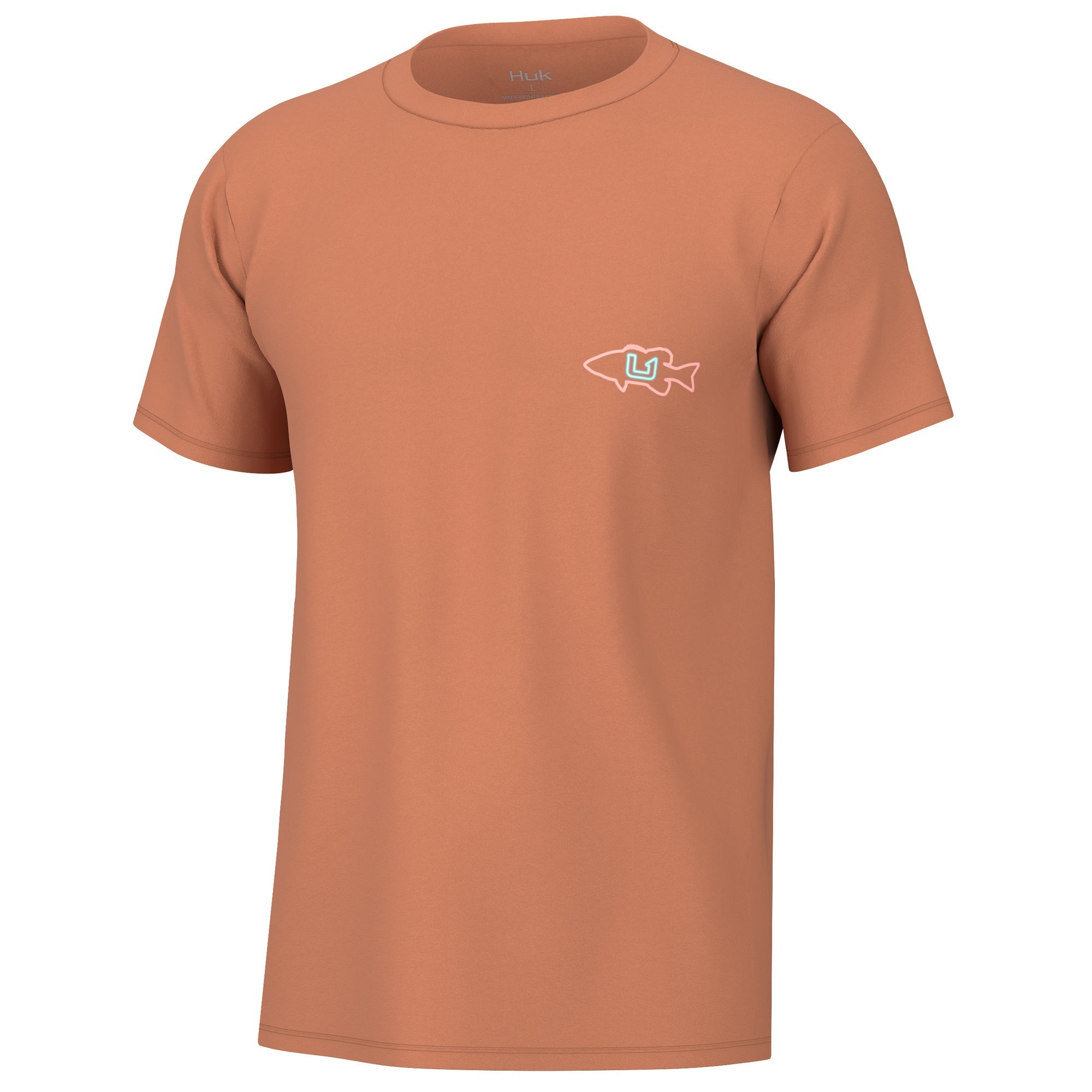 Huk Men's Cold Bass Tee - SUNBURN 216