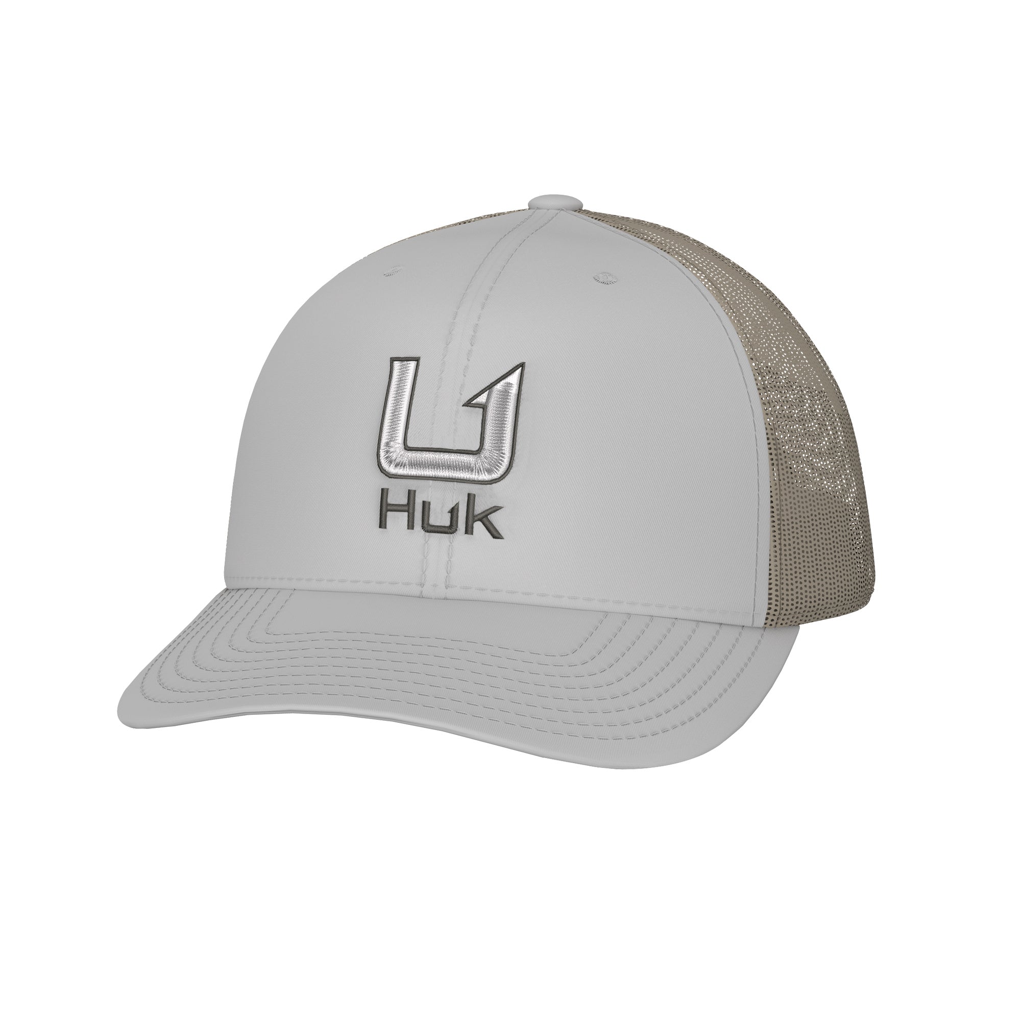 Huk Men's Filled Barb U Trucker - GREY 034