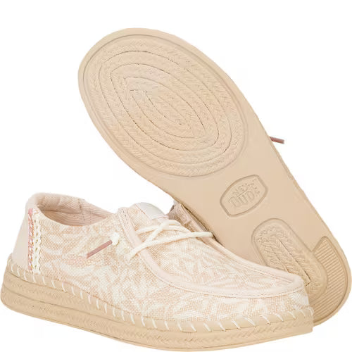 Hey Dude Women's Wendy Espadrille Pale Pink
