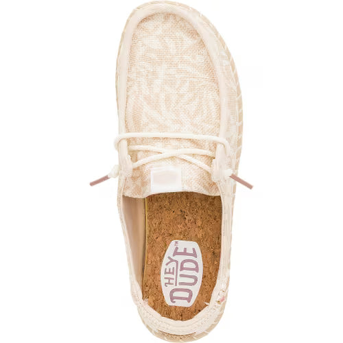 Hey Dude Women's Wendy Espadrille Pale Pink