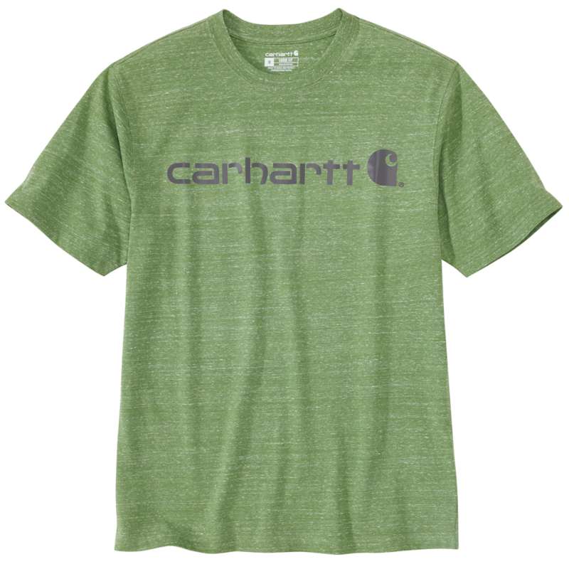Carhartt Men's Signature Logo Short-Sleeve T-Shirt - ARBORVITAE GA1