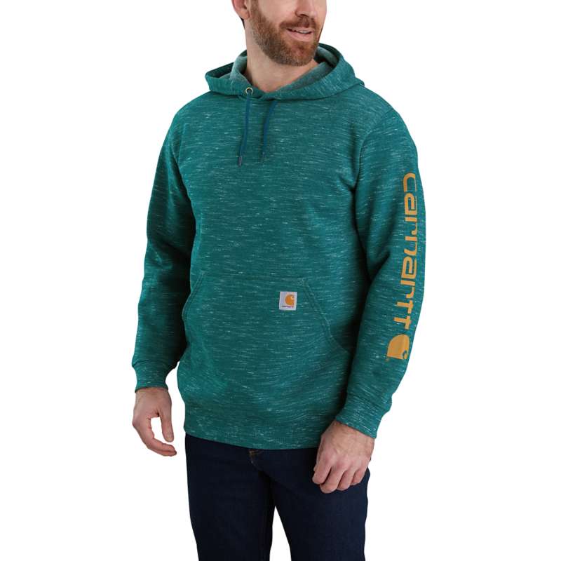 Carhartt Men's Midweight Hooded Logo Sweatshirt - TIDAL H37