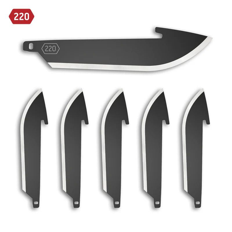 Outdoor Edge 2.2" Drop Point Blades 6 Pack