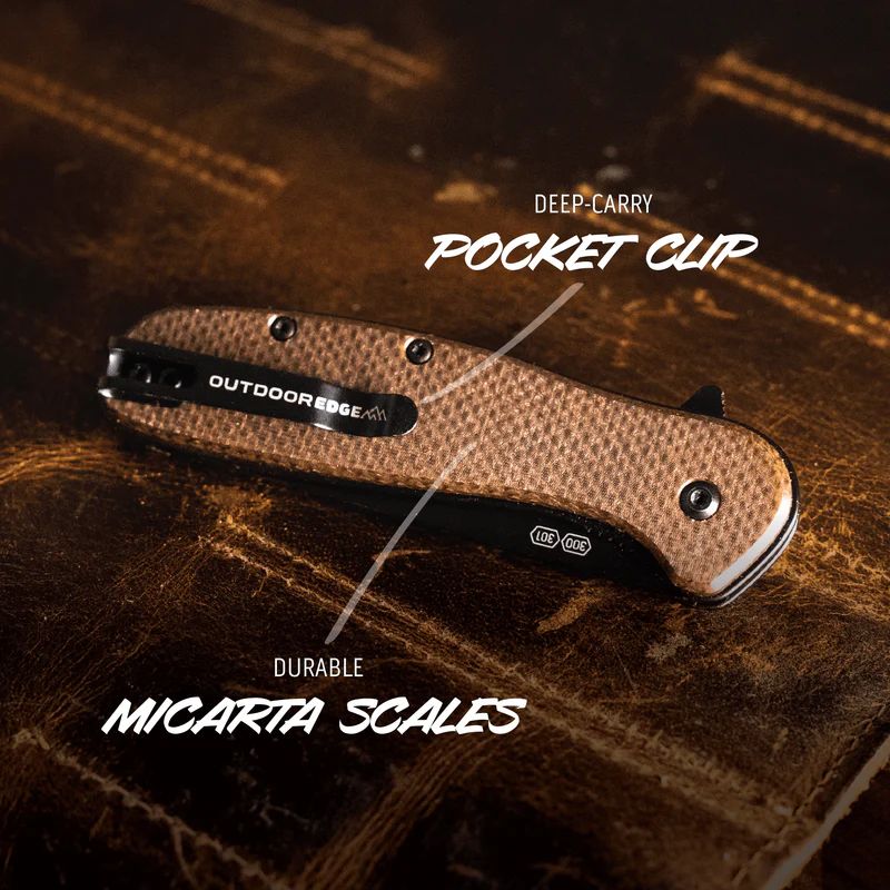 Outdoor Edge Razor VX2 Every Day Carry Knife
