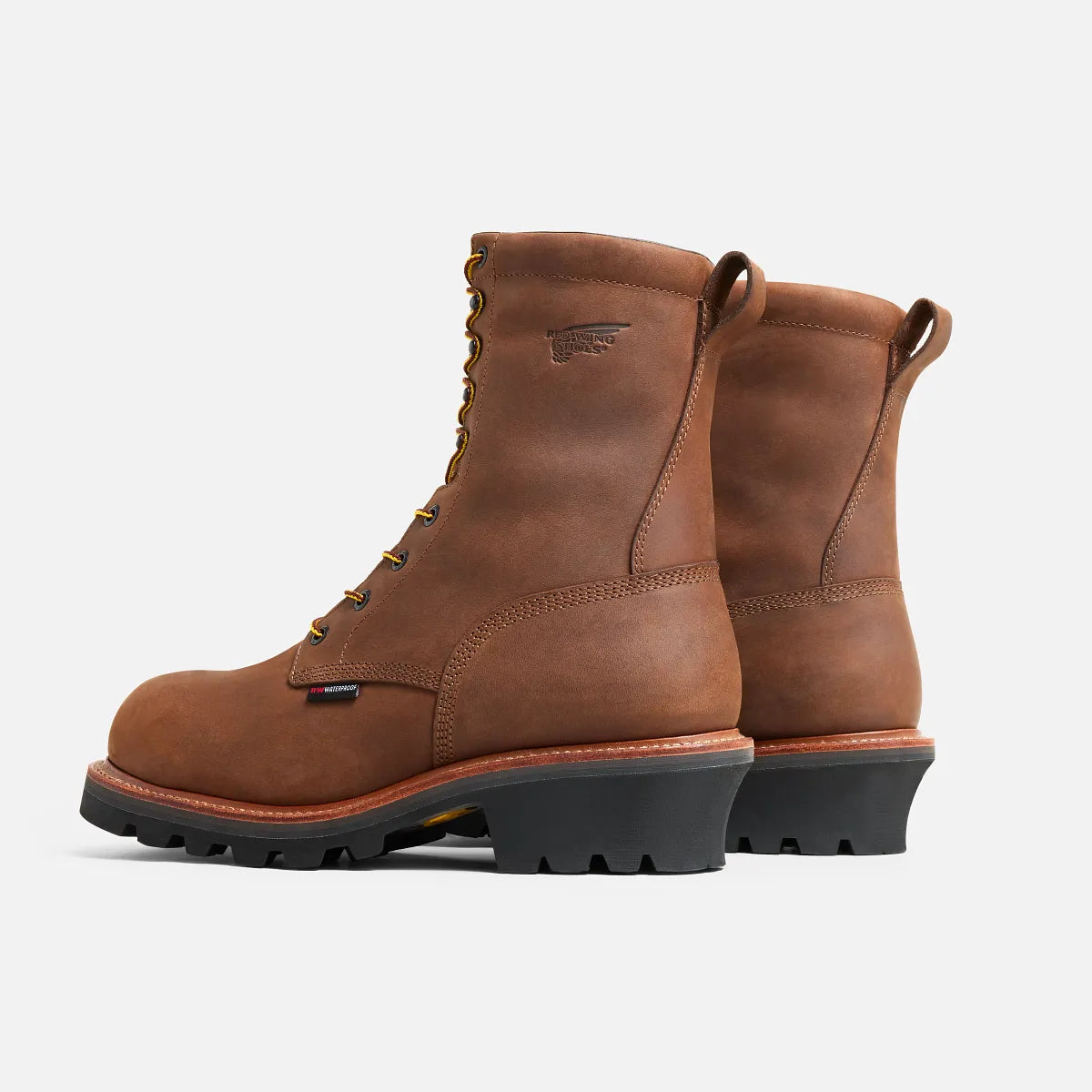 Red Wing Men's LoggerMax 9-inch Waterproof, Insulated Safety Toe Boot