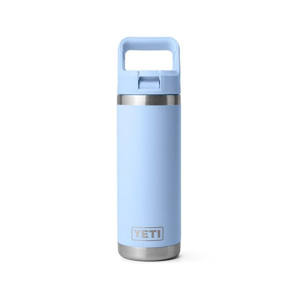 Yeti Rambler 18 OZ Water Bottle With Color Matched Straw Cap