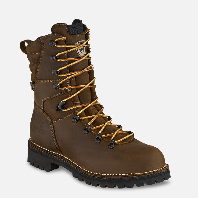 Irish Setter Men's Shorewood 9-inch Waterproof Leather Safety Toe Boot