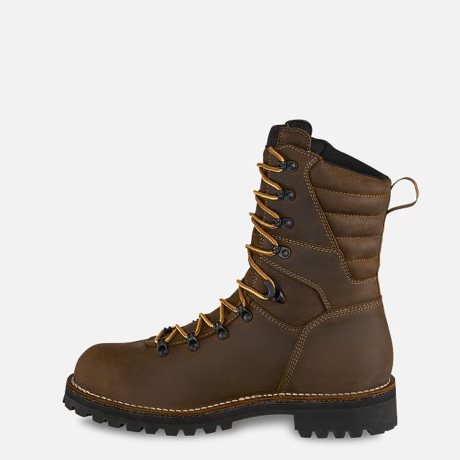 Irish Setter Men's Shorewood 9-inch Waterproof Leather Safety Toe Boot